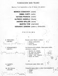 programa del concierto