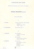 programa del concierto