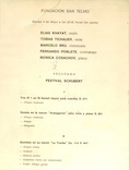 programa del concierto