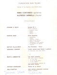 programa del concierto
