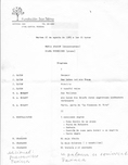 programa del concierto