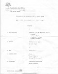 programa del concierto