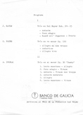 programa del concierto